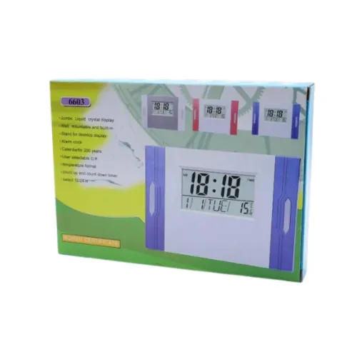 CEAS DE PERETE MASA ELECTRONIC ALARMA CALENDAR TERMOMETRU KD 6603 CEAS DE PERETE MASA ELECTRONIC ALARMA CALENDAR TERMOMETRU KD 6603