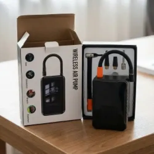 COMPRESOR AUTO WIRELESS CU ACUMULATOR SI DISPLAY