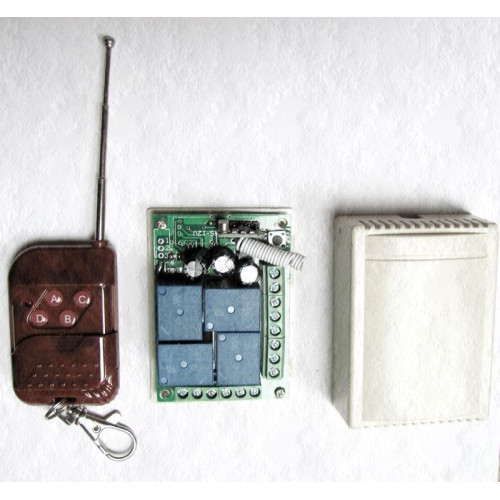 Telecomanda+receptor 4 canale automatizari tip2 Telecomanda+receptor 4 canale automatizari tip2