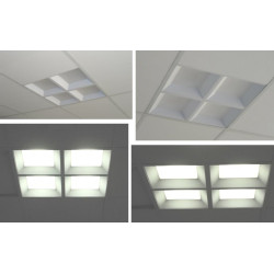 Corp iluminat 60x60cm leduri 28W Corp iluminat 60x60cm leduri 28W