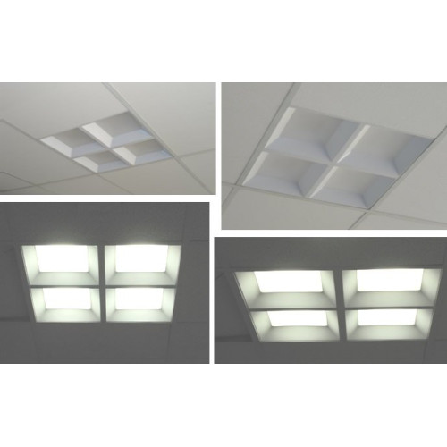Corp iluminat 60x60cm leduri 28W Corp iluminat 60x60cm leduri 28W