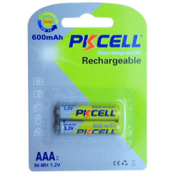 Set 2 acumulatori 600ma PKCELL R3