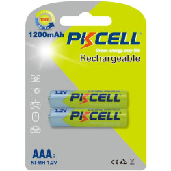 Set 2 acumulatori 1200ma PKCELL R3