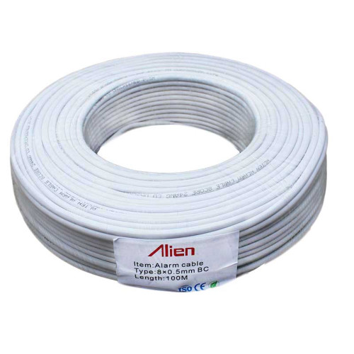 Cablu alarma 8x0,5mm Cu 100m Cablu alarma 8x0,5mm Cu 100m