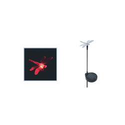 Decoratiune solara pentru gradina libelula Decoratiune solara pentru gradina libelula