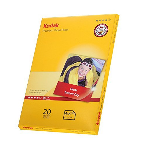 Hartie foto Kodak A6 (4x6inch) Premium 240gsm set 20 coli Hartie foto Kodak A6 (4x6inch) Premium 240gsm set 20 coli