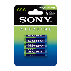Set 4 baterii Sony alcaline R3 Set 4 baterii Sony alcaline R3