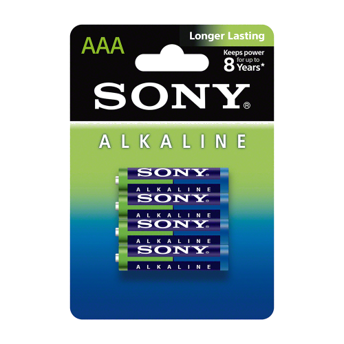 Set 4 baterii Sony alcaline R3