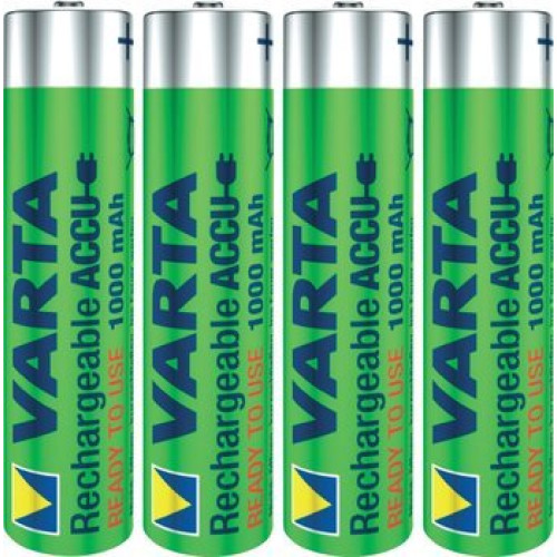 Set 4 acumulatori 1000ma VartaReady2Use R3