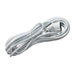 Cablu prelungitor 3x1.5mm cu cupla 10m Alien alb Cablu prelungitor 3x1.5mm cu cupla 10m Alien alb