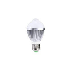 Bec cu senzor de miscare 5W E27 Bec cu senzor de miscare 5W E27
