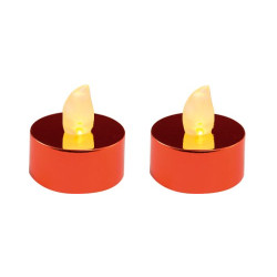 Set 2 candele rosii Set 2 candele rosii