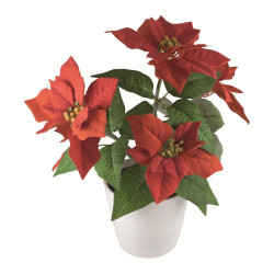 Decoratiune craciunita 5 leduri alb cald Decoratiune craciunita 5 leduri alb cald