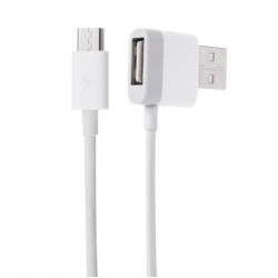 Cablu microusb cu port USB mama incorporat Cablu microusb cu port USB mama incorporat