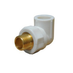 Cot cu talpa pentru PPR de 20mm x 1/2 fe Cot cu talpa pentru PPR de 20mm x 1/2 fe