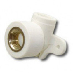 Cot cu talpa pentru PPR de 20mm x 1/2 fi Cot cu talpa pentru PPR de 20mm x 1/2 fi