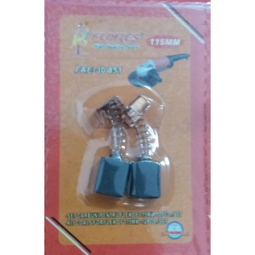 Set carbuni pentru flex de 115mm 12/set Set carbuni pentru flex de 115mm 12/set