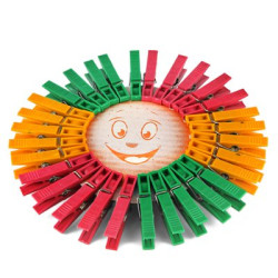 Clesti pentru rufe set 144buc Clesti pentru rufe set 144buc