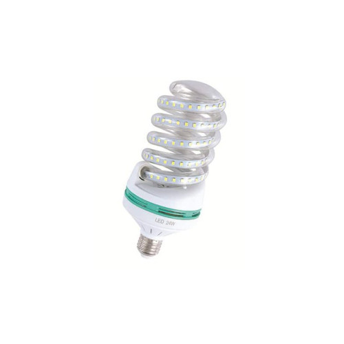 Bec leduri spiralat 5W E27 alb cald Bec leduri spiralat 5W E27 alb cald