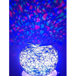 Ornament aluminiu led multicolor Ornament aluminiu led multicolor