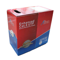 Cablu UTP Cat6e Alien 0.56mm CCA rola 100m Cablu UTP Cat6e Alien 0.56mm CCA rola 100m