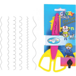 Foarfeca 13cm CNX creativa zig-zag pentru copii Foarfeca 13cm CNX creativa zig-zag pentru copii