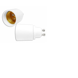 Dulie adaptoare GU10->E27 Dulie adaptoare GU10->E27