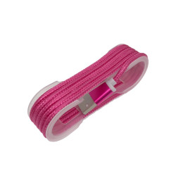 Cablu Iphone textil mov Cablu Iphone textil mov