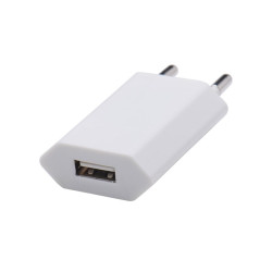 Incarcator retea mufa usb 1A alb Incarcator retea mufa usb 1A alb