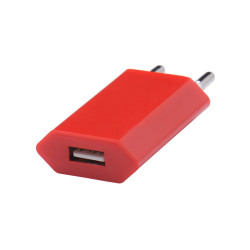 Incarcator retea mufa usb 1A rosu Incarcator retea mufa usb 1A rosu