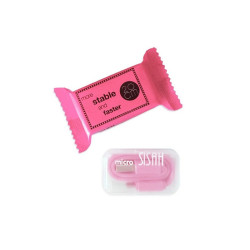 Cablu microusb 20cm roz Cablu microusb 20cm roz