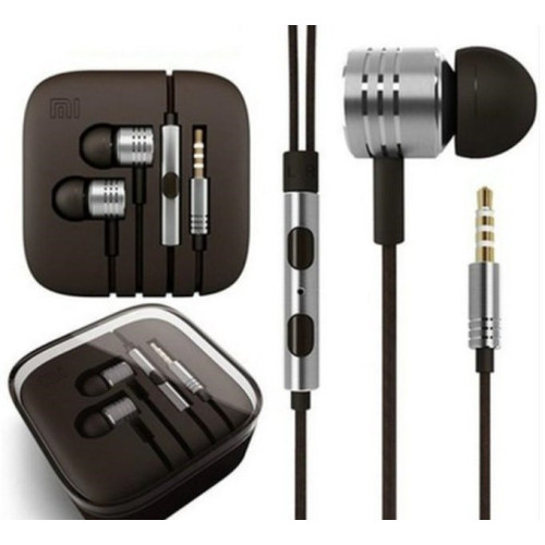 Casti ureche jack 3.5 cu microfon metal
