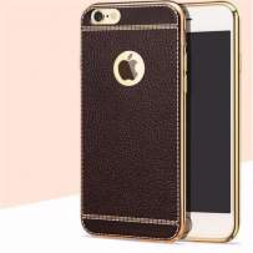 Carcasa TPU Iphone7 imitatie piele maro Carcasa TPU Iphone7 imitatie piele maro