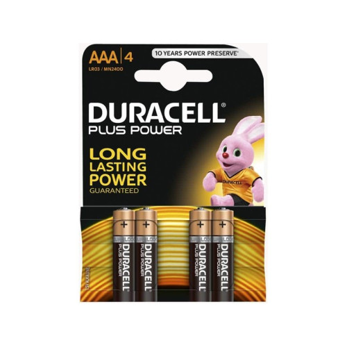 Set 4 baterii R3 Duracell Plus Power Set 4 baterii R3 Duracell Plus Power
