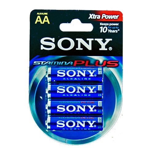 Set 4 baterii Sony Stamina Plus R6