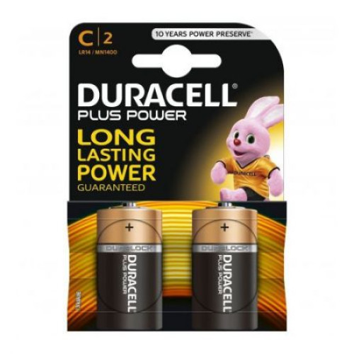 Set 2 baterii R14 Duracell Basic Set 2 baterii R14 Duracell Basic