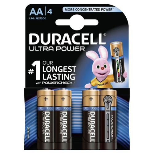 Set 4 baterii R6 Duracell Ultra Power
