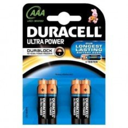 Set 4 baterii R3 Duracell Ultra Power Set 4 baterii R3 Duracell Ultra Power