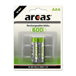 Set 2 acumulatori 600ma Arcas R3