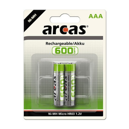 Set 2 acumulatori 600ma Arcas R3