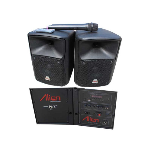 Set 2 boxe ABS 6.5inch 1265 USB/SD/FM/BT Alien Set 2 boxe ABS 6.5inch 1265 USB/SD/FM/BT Alien