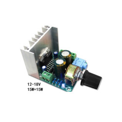 Kit amplificator stereo 2x15W TDA7297 Kit amplificator stereo 2x15W TDA7297