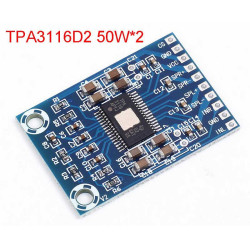 Kit amplificator stereo clasa D 2x50W TPA3116D2 Kit amplificator stereo clasa D 2x50W TPA3116D2
