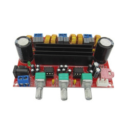 Kit amplificator 2.1 clasa D 2x50W+100W TPA3116D2 Kit amplificator 2.1 clasa D 2x50W+100W TPA3116D2