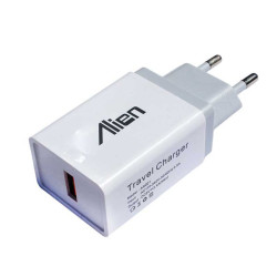 Incarcator retea USB 2A alb Incarcator retea USB 2A alb