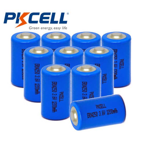 Baterie litiu 3,6V ER14250 1200ma PKCELL Baterie litiu 3,6V ER14250 1200ma PKCELL