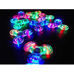 Fidget spinner cu leduri multicolore Fidget spinner cu leduri multicolore