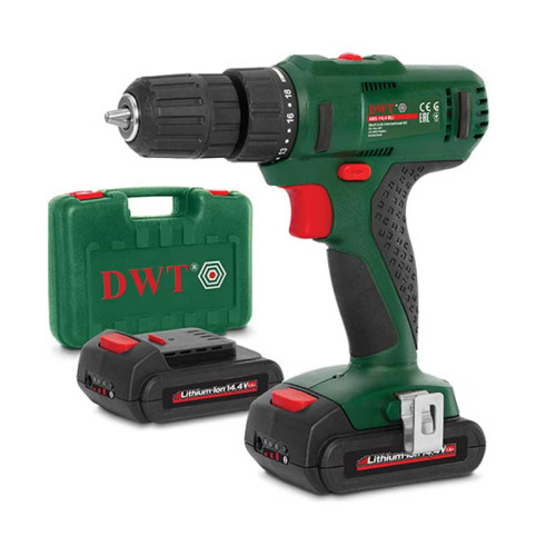 Bormasina cu acumulator 14.4V 1,5A-19A DWT Bormasina cu acumulator 14.4V 1,5A-19A DWT