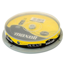 CD-RW Maxell reinscriptibil 700mb, 4x, 10buc/set CD-RW Maxell reinscriptibil 700mb, 4x, 10buc/set