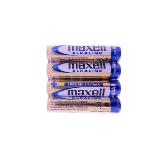 Set 4 baterii alcaline R3 Maxell